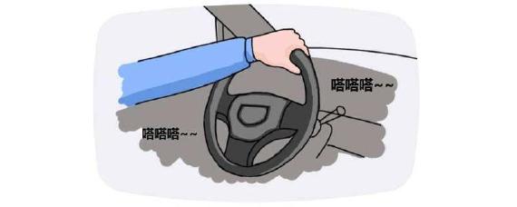 打方向盘有塑料摩擦声