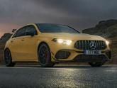 2020款梅赛德斯-AMG A45 S英规版车型曝光,该车是奔驰A级的最高性能版本,搭载同级量产范围内功率最大的发动机。梅赛德斯-A...