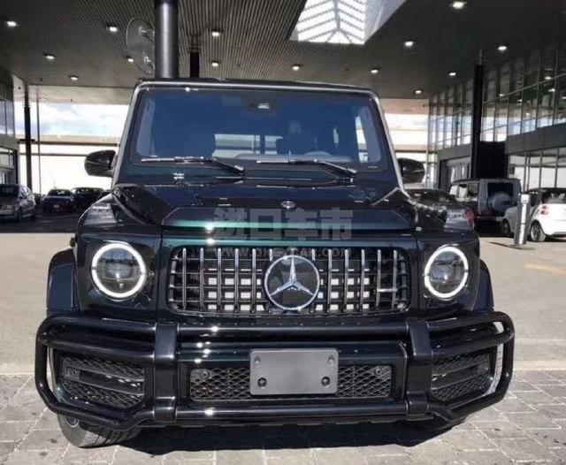 2020款 奔驰g63 amg 祖母绿/红 amg暗夜包,加强内饰包,菱形格子皮座椅
